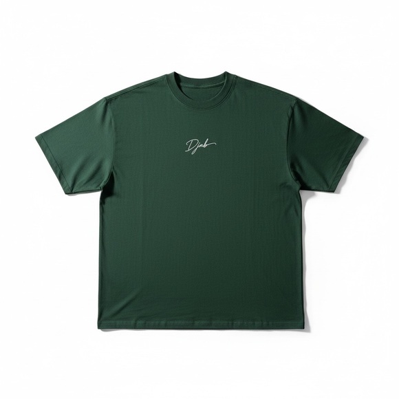 DJAB Vision Amplet Other - DJAB (Simons) Forest Green Oversized Organic Cotton Tee Men’s Medium